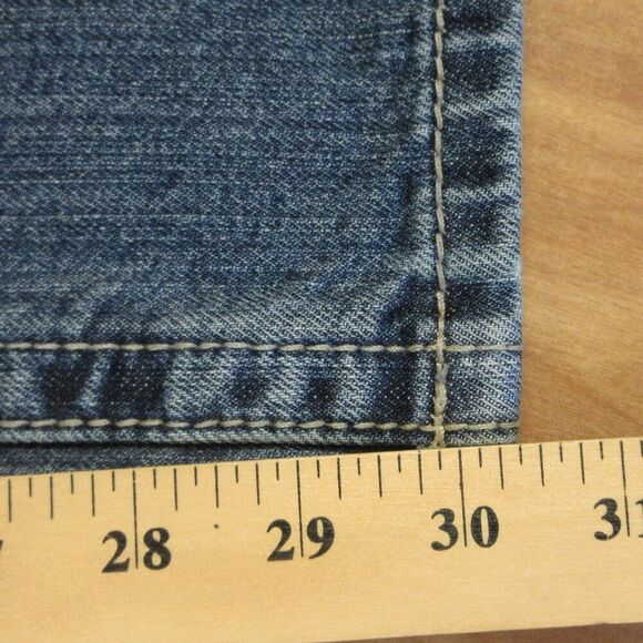 ARIAT M5 Gambler Stackable Straight Fit Straight Leg Denim Jeans Mens Sz 32x30 - Picture 16 of 16